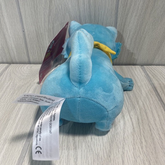 The Odd 1s Out James Ploosh Stuffed Animal Blue Dog With Tag - Picture 3 of 4